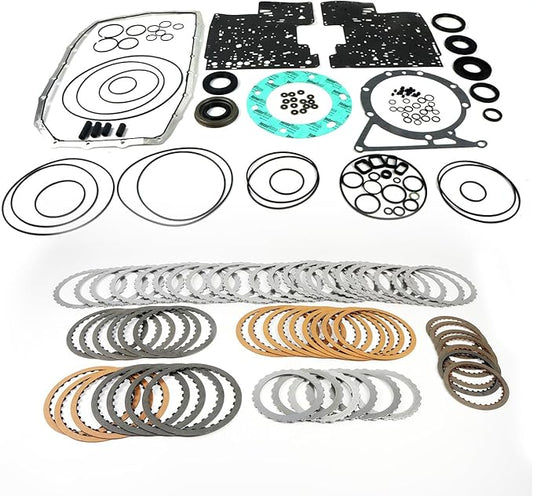 6R80 Transmission Master Rebuild Kit, Compatible with 2009-2014 Expedition F-150 2005-2017 Mustang 2007-2014 Ranger, Automotive Replaces Transmission Overhaul Steel Part with Clutch Plates Kit