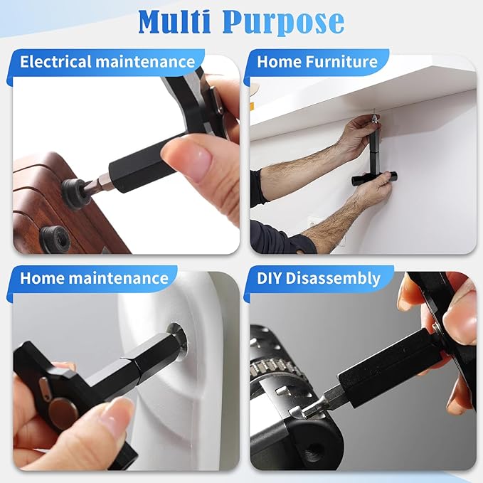 24 in 1 Magnetic Ratchet Screwdriver Set - Mini Precision Tool Kit for DIY, Home Repair & Watch Tool Kit | Industrial S2 Alloy Steel Bits (Style B)