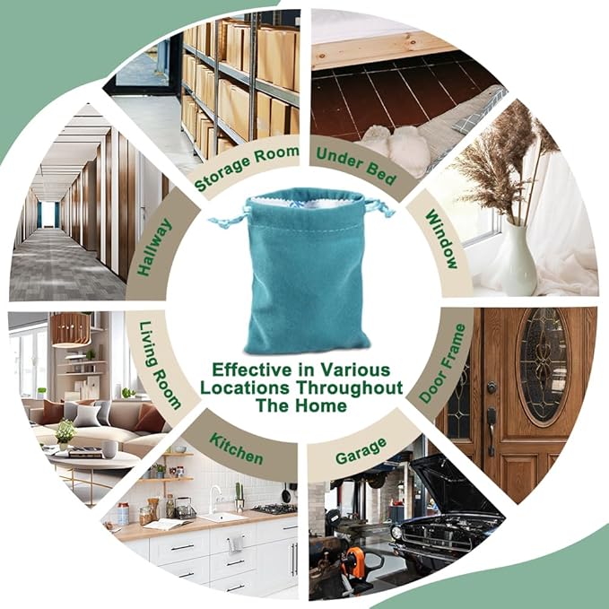 10 Pack Powerful Spider Repellent Indoor for House Garage Long-Term Spiders Repelling, Effective Spider Repellent Pouches Made with Natural Ingredients Safe for Kids and Pets, Easy to Use, No Mess