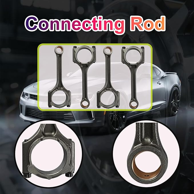 G4NC 2.0 Engine Rebuild Overhaul Kit w/Crankshaft Head Gasket Set & Connecting Rod Fit For Kia Sportage Forte Carens Soul Hyundai Tucson Elantra 2.0L 2012-2022 23110-2E501 23040-2E000
