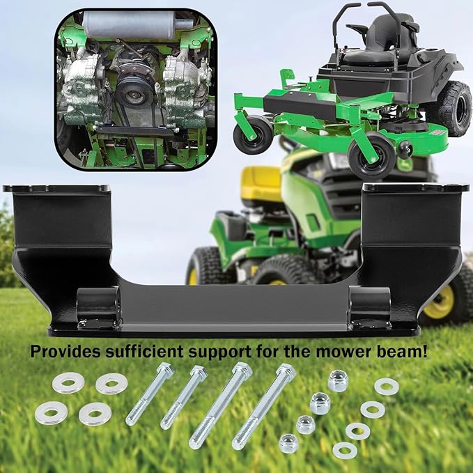 123292 Transaxle Crossbrace Brace New Upgraded Version Kit, Compatible with Hustler Raptor SD and Raptor SDX Riding Mowers