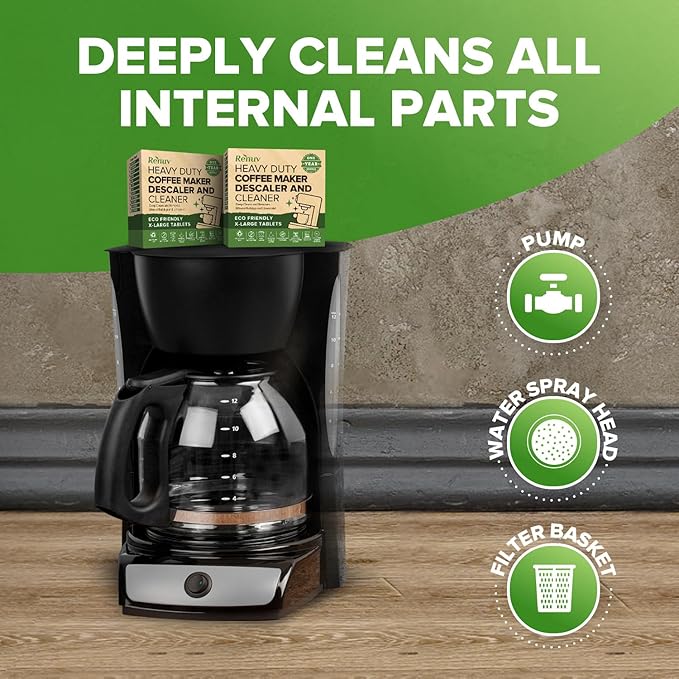 Renuv Coffee Maker Cleaner and Washing Machine Cleaner - Bundle and Save!