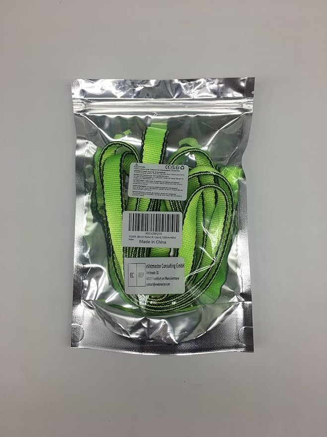 FOSER 18mm Nylon Climbing Sling Runner, 23KN Nylon Rope,Apply to Rock Climbing, Mountaineering, Hiking, Downhill, Emergency Equipment, etc