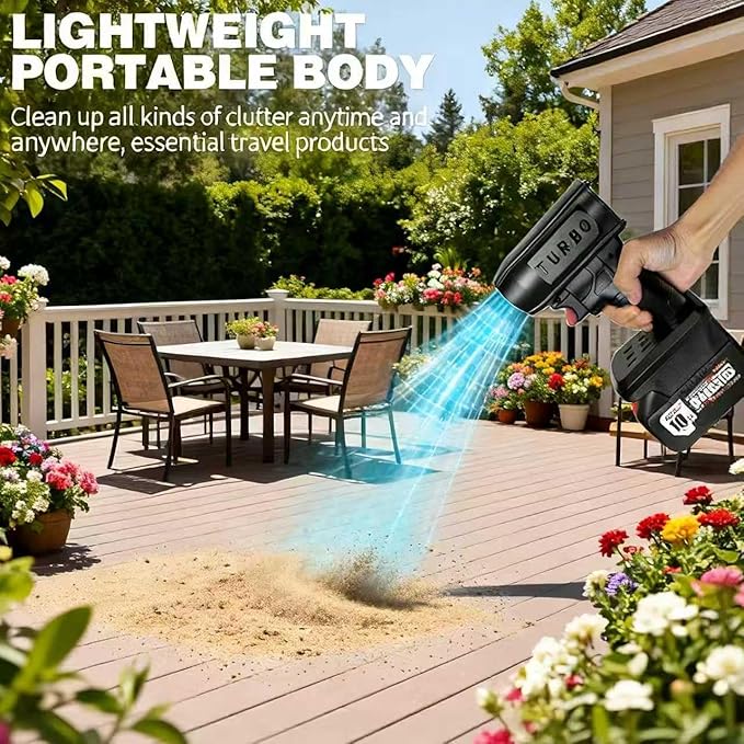 Jet Blower V3.0 Cordless Leaf Blower - 150,000 RPM 200 Mph Turbo Jet Blower for Lawn, Yard, Driveway, Garage Cleaning (Milwaukee)