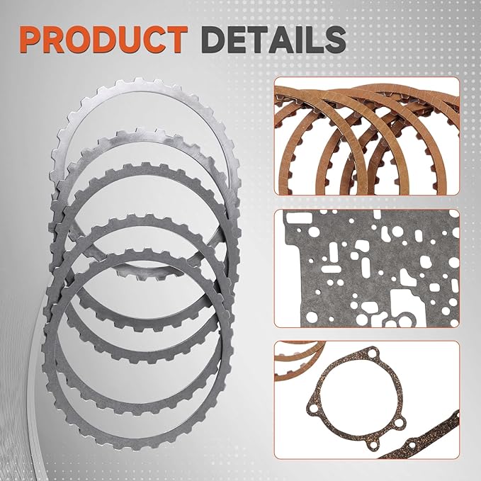Transmission Master Rebuild Kit with Overhaul Seals - RE4F04A for Altima/Maxima 92-99, for Infiniti I30 95-99, for Mercury Villager 93-02