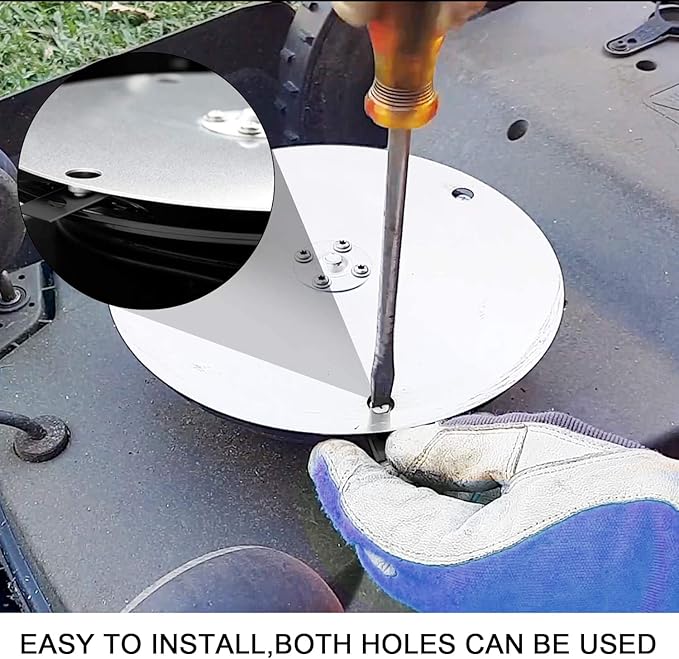30 Count Double Hole Replacement Blades for Worx Landroid Robot Lawn Mower