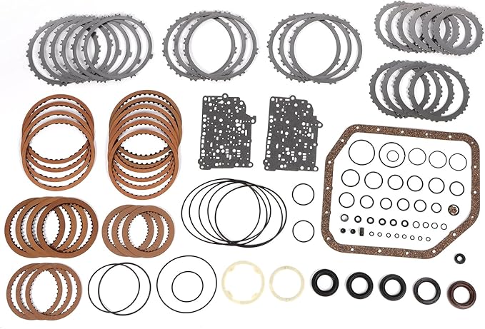 U340E U341E Transmission Master Rebuild Kit Fits for Toyota Cressida 86-92/ Echo 00-05/ Sienna 03-10/ Yaris 06-11 Replace OE U340E U341E