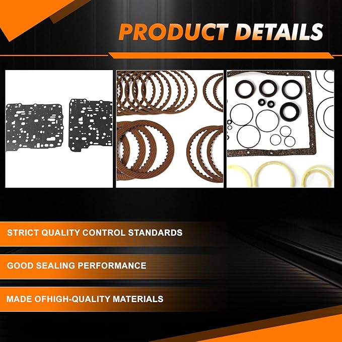 Transmission Master Rebuild Kit Overhaul A750E A750F Compatible with 4RUNNER Tundra Tacoma After-Market Parts