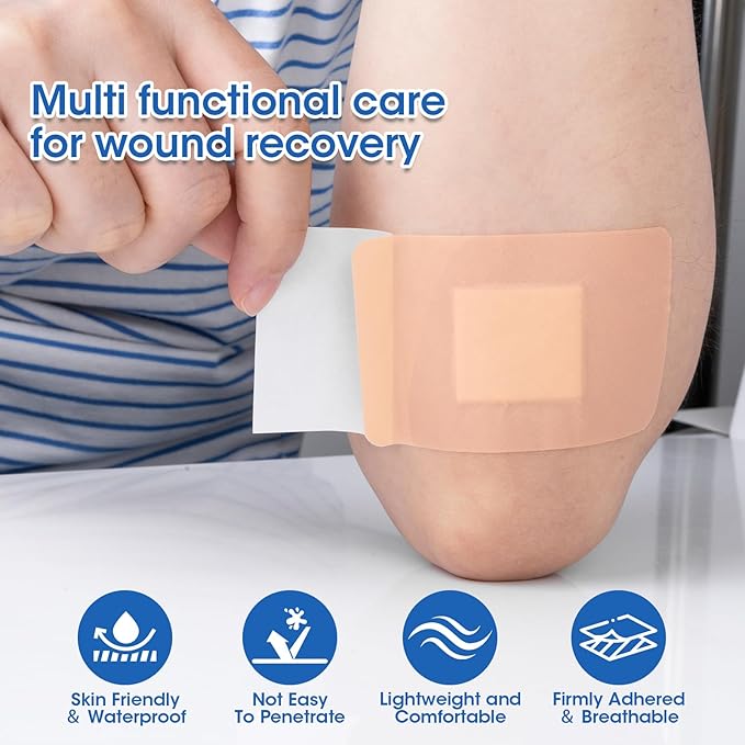 CXYARY 1000 Counts Assorted Bandages Bulk Variety Pack,12 Styles Flexible Fabric Heavy Duty Waterproof Bandages Individually Wrapped Used for Emergency Treatment and Skin Wound Care, Latex Free
