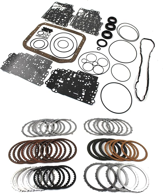 A6GF1 Transmission Master Rebuild Overhaul Kit with 24 Friction Discs 17 Steel Plates Fits for Hyundai Accent Elantra Kia Optima Soul Sportage 2011-2014 1.6 1.8 2.0L OE Replacment