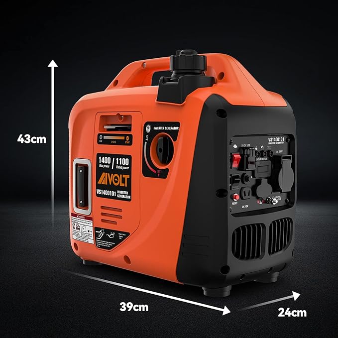AIVOLT Inverter Generator 1600W Gas Powered Portable Generator