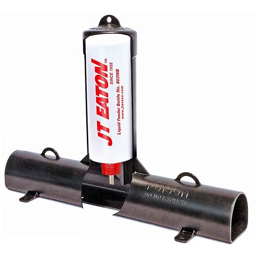 Top Loader Black Plastic Rodent Bait Station – Durable Tamper-Resistant Station for JT Eaton Bait Blocks & Rodenticides