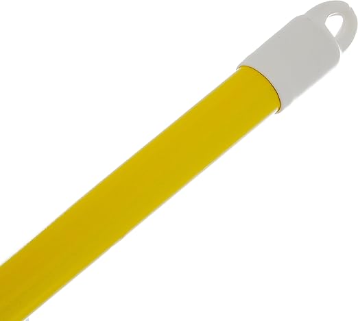 SPARTA 4166404 Spectrum Fiberglass Mop Handle With Quik-Release For Cleaning, Commercial, Residential, 60 Inches, Yellow, (Pack of 12)