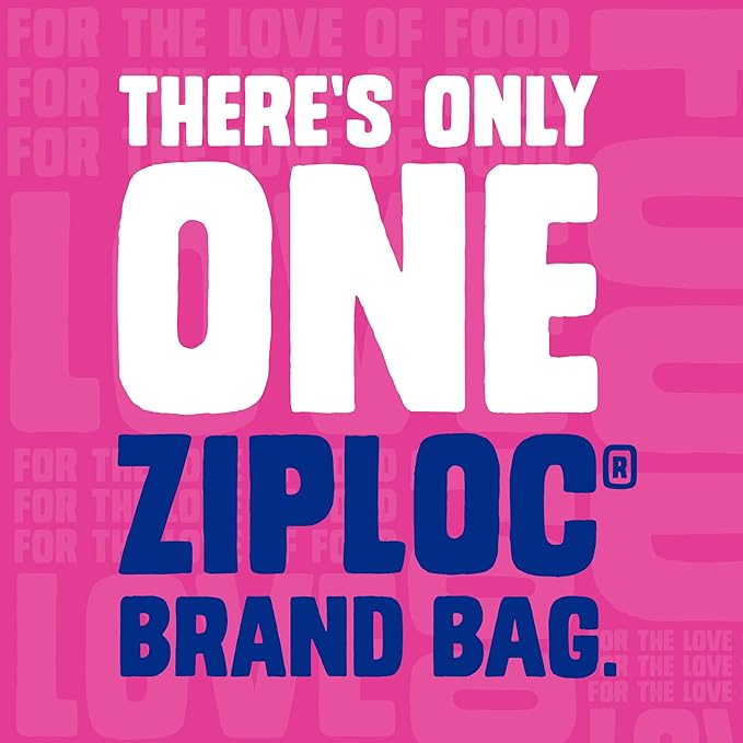 Ziploc Snack Bags for On the Go Freshness, Grip 'n Seal Technology for Easier Grip, Open, and Close, 280 Count (Pack of 9)