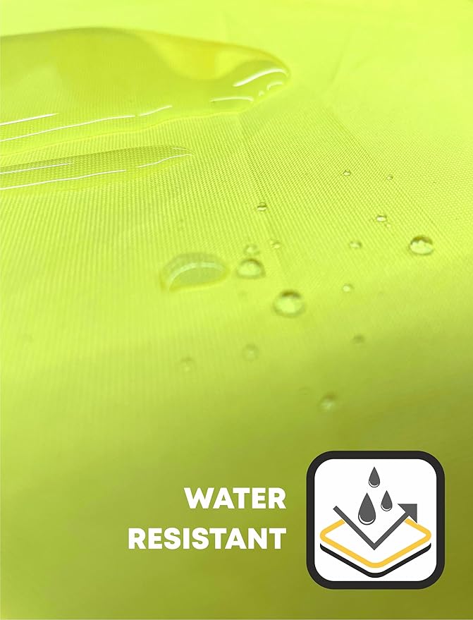 Safety Raincoat ALBATROSS PLUS Long Hooded Waterproof Emergency Rain Jacket Poncho for Men Women Adults