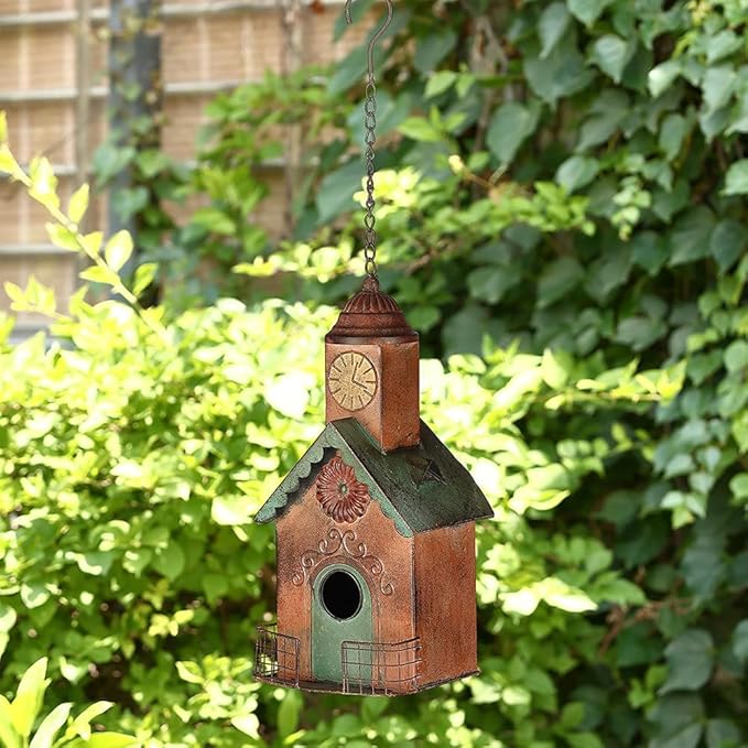 Bird Houses for Outside Hanging Metal Birdhouses for Outdoor
