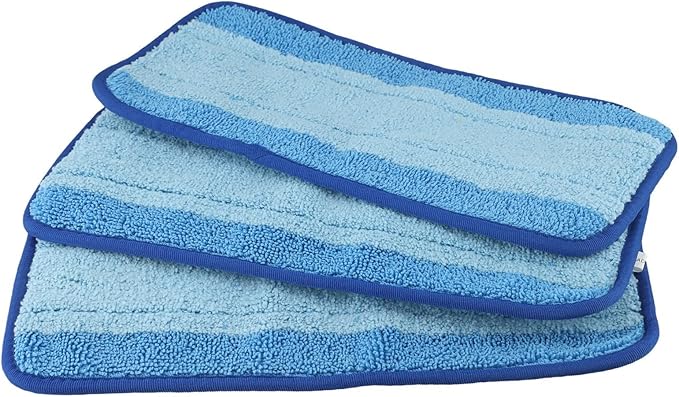 Microfiber Washable Hardwood Floor Reusable Mop for Pads for Swiffer for Wet Jet Refills Efficient Fine Dust Capture