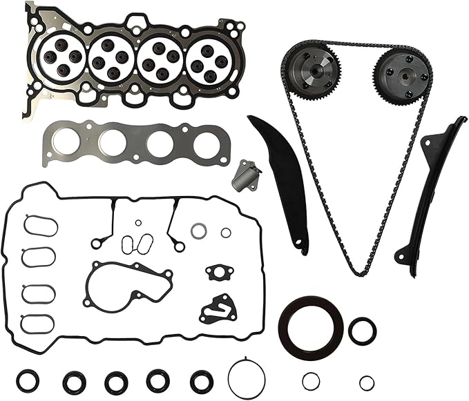 G4NB 1.8L Engine Overhaul Rebuild Kit w/Crankshaft Con-rod Piston kit Timing chain kit Fit For Hyundai Elantra Kia Forte 2012-2016 Replaces OE #23110-2E711 622V6-2EH00 23041-2E100