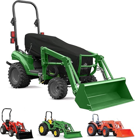 AKEfit Tractor Cover,Tractor Covers Waterproof Heavy Duty,420D Oxford Waterproof, Dustproof, UV Protection Universal Cover, 79 ‘L x 26 “W x 23 ”H. W x 23’ H