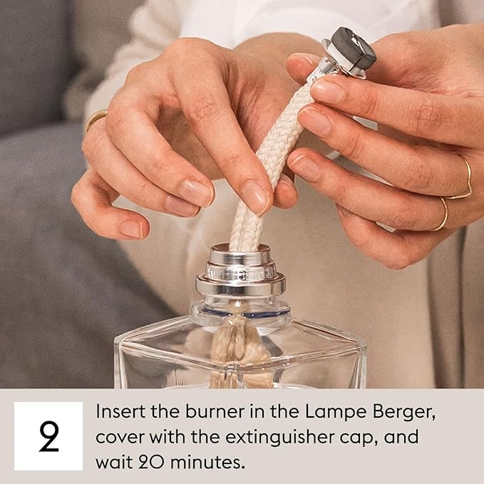 Maison Berger Mystic Leather Refill – 1L (33.8 Fluid Ounces) Home Fragrance for Lampe Berger Diffuser Leather and Incense Scent. Air Purifier. Luxury French Perfume. Long-Lasting Holiday Aroma