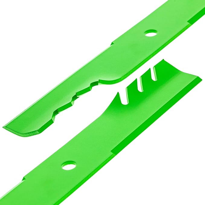 8TEN LawnRAZOR Blade for Hustler FasTrak Raptor SD SDX XL XD XDX Super Z XR-7 797712 54-Inch Toothed Mulching 3 Pack
