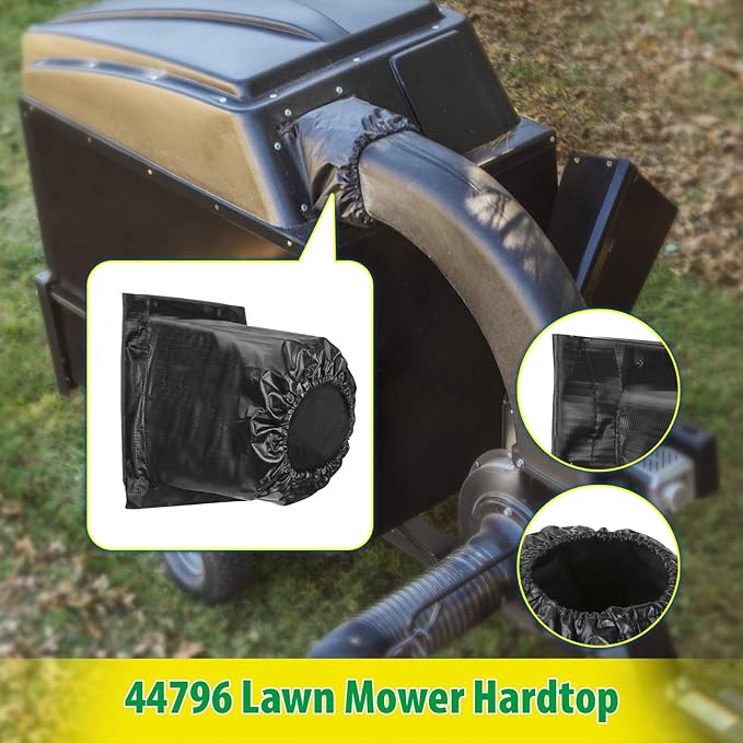44796 Lawn Mower Hard Top Boot, Lawn Vac Part for Agri Fab, Replacement Parts for Agri Fab, 1 Pack, Black