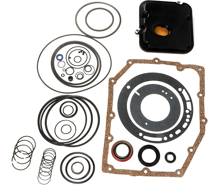 68332423AA 42RLE Transmission Master Rebuild Kit with Gasket Friction Clutches Filter Fits for 2005-2010 Chrysler 300,2009-2010 Challenger,2006-2010 Charger,Jeep,Mitsubishi,Ram OE 68332423AA