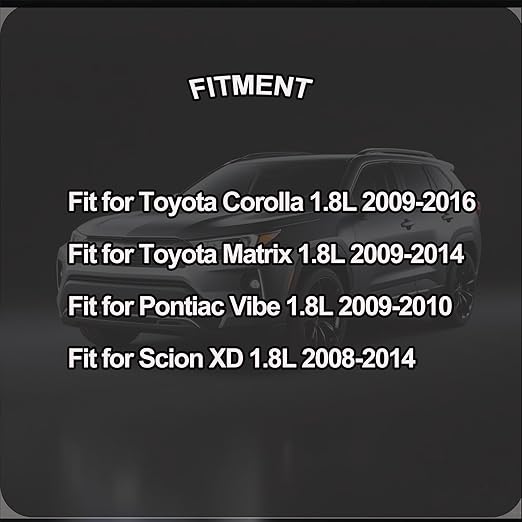 1.8 2ZR-FXE Engine Rebuild Overhaul Full Kit w/Head Gasket Set Timing Chain Kit Piston/Rings Con-Rods Valves Fit for Toyota Corolla/Im C-HR Matrix Pontiac Vibe Scion XD 1.8L 2008-2020 HS26515PT
