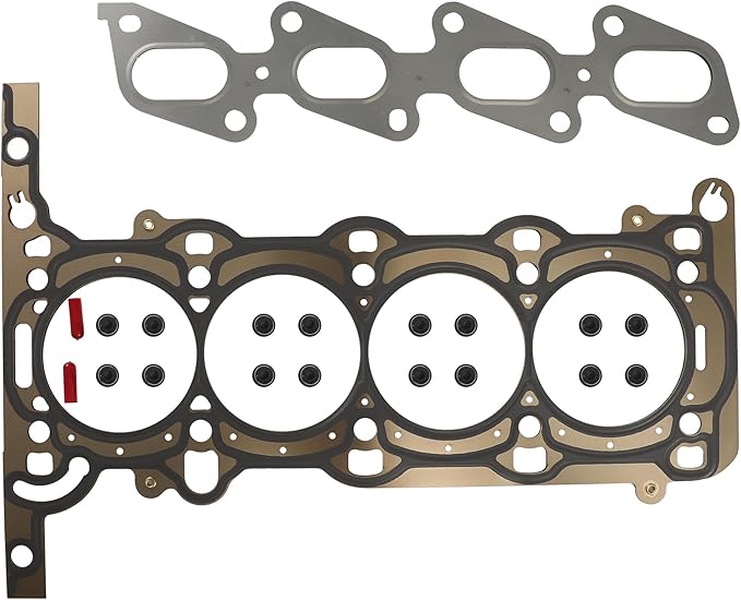 Engine Rebuild Gasket Kit w/Piston Kit & Engine Bearing & Timing Chain Set Compatible with GM Chevy Cruze Buick Chevrolet Trax Sonic Limited Encore GMC 1.4L Engine Turbo 16-Valve 2011-2016