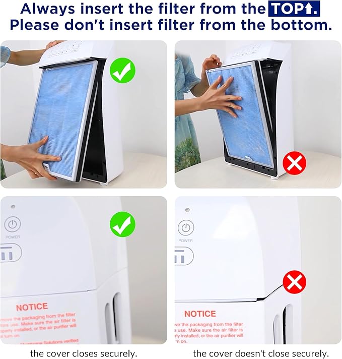 MSA3S Smart Air Purifier for Bedroom, Membrane Solutions Alexa Air Purifiers for Home Large Room With AQI, Auto Mode & H13 HEPA Filter, Pet Air Purifiers Remove 99.97% Allergen Dust Odor Smoke Pollen