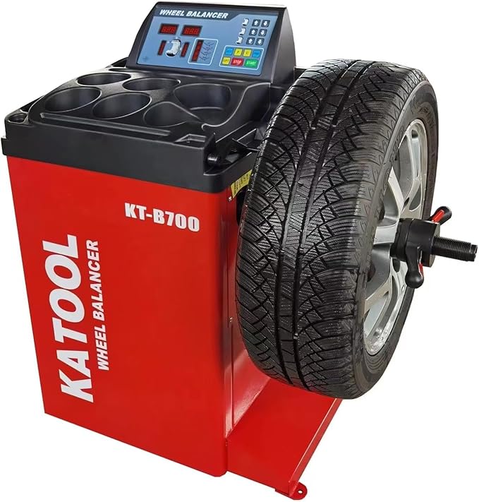KATOOL KT-T800/B700 Tire Changer and Wheel Balancer Combo Machine Garage Shop Equipment for Tire Repair and Wheel Balancing