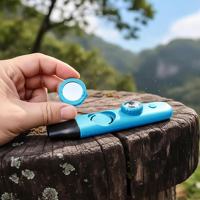 Multifunctional Survival Emergency Whistle for Kids with Compass Hiking Survival, Thermometer & Neck Lanyard | Emergency Safety Gear for Hiking, Camping, Kayaking, Boating, Climbing