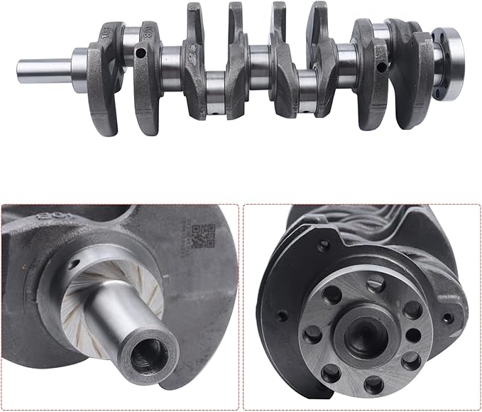 G4KF 2.0L Engine Rebuild Overhaul Kit w/Crankshaft,Timing Chain Kit,Head Gasket Set,VVT & Connecting Rod Compatible with Hyundai Elantra Tucson Creta Kia Carens Forte Soul Replace# 23111-2G400