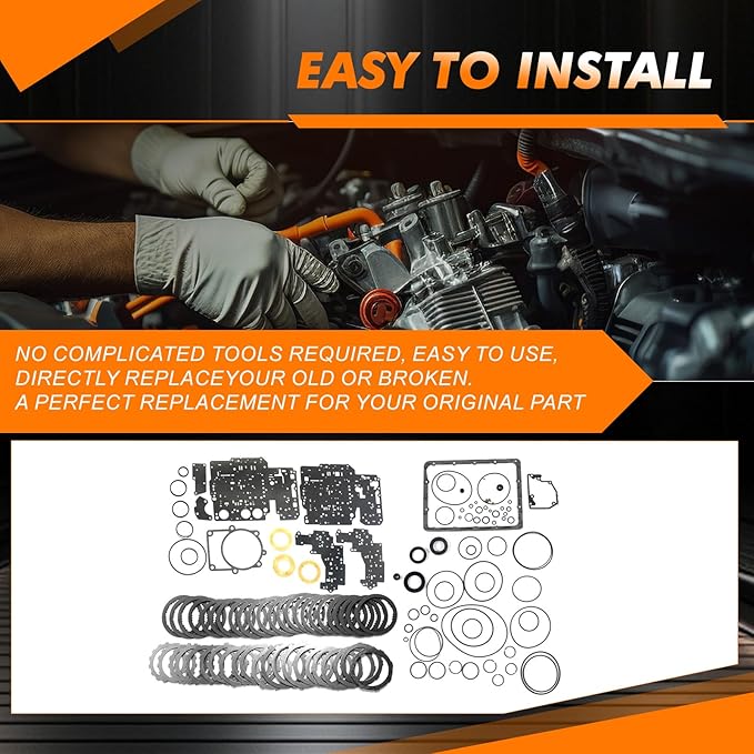 Transmission Master Rebuild Kit 03-72LE A43DE A46DE A46DF Fits for Suzuki Sidekick Vitara X-90 XL-7 After-Market Parts