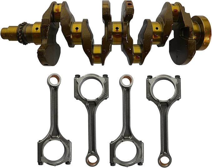 G4NC 2.0 Engine Rebuild Overhaul Kit w/Crankshaft Head Gasket Set & Connecting Rod Fit for Hyundai Tucson Elantra Kia Sonata Sportage Forte Carens Soul 2.0L 2012-2021 23040-2E000 23110-2E501