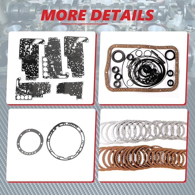 V4A51, R4A51 Transmission Master Rebuild Kit Overhaul V5A51, R5A51 Fits for CHALLENGER 2001-2011 V6 3.0L for L200 MONTERO STRADA for LEIBAO Auto part