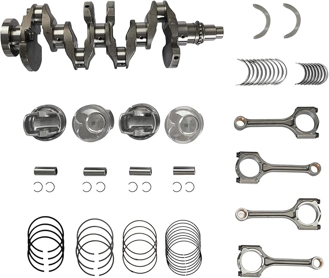 G4NC Engine Rebuild Overhaul Kit Crankshft Piston Kit Intake/Exhaust Valve Fit For Hyundai Creta Elantra Sonata Kia Carens Soul Sportage 2.0L 23110-2E501