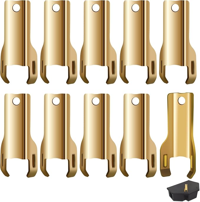 10 Pcs Metal Mouse Station Key Replacement, Fit for Bell Labs Protecta RTU, LP, Sidekick, Sidewinder, Mouse Ba it Stations & Protecta Monitors, in Home & Commercial Environment