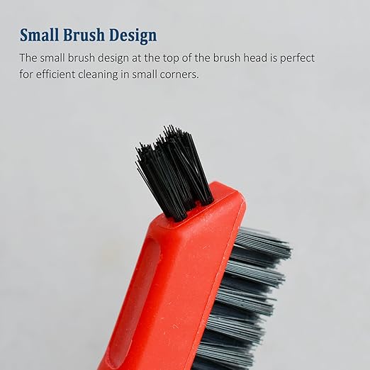 6pcs Nylon Brushes for Cleaning, Small Cleaning Brushes for Tight Spaces, Car Detailing Brush Set for Cleaning Dust in Holes