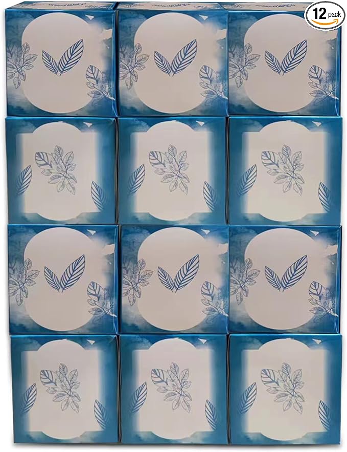 3Ply 60 Tissues Per Cube Box Facial Tissue SPurePaper 12 Box 720 Tissues Total