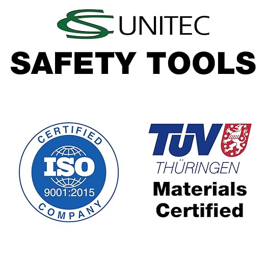 C.S. Unitec Screwdriver Flat Head Non-Sparking, Non-Magnetic, Corrosion Resistant 3/8"" x 12"" TUV Certified EX801-10B"