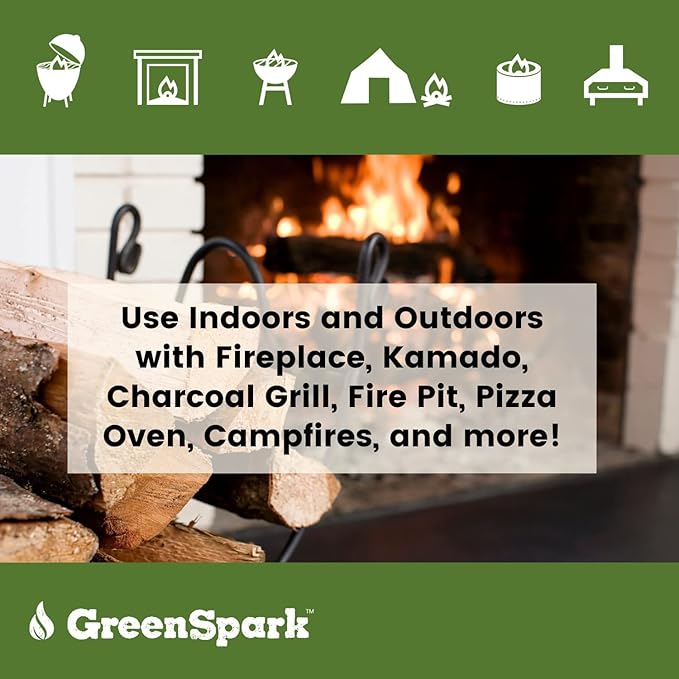 Natural All Weather Fire Starters 70 Pcs, Smoker, BBQ, Fireplace, Wooden and Pellet Stove, Fire Pit, Long Burn Firestarter, Waterproof, Pizza Oven, Grill, Charcoal Starter
