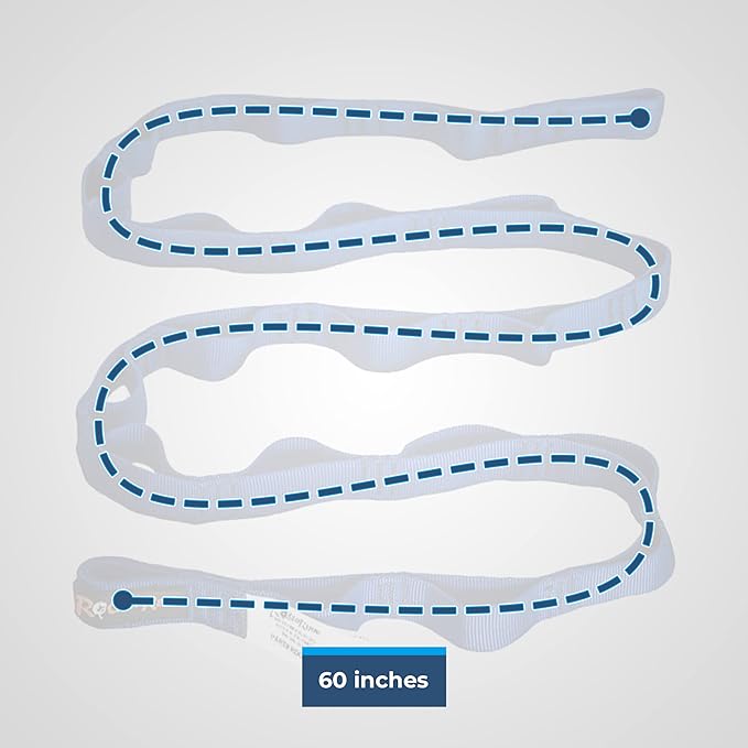 Rock-N-Rescue Daisy Chain - 15.5 kN, Nylon Multi-Loop Sling, Made in USA, Rock Climbing, Firefighter, and Rescue Gear