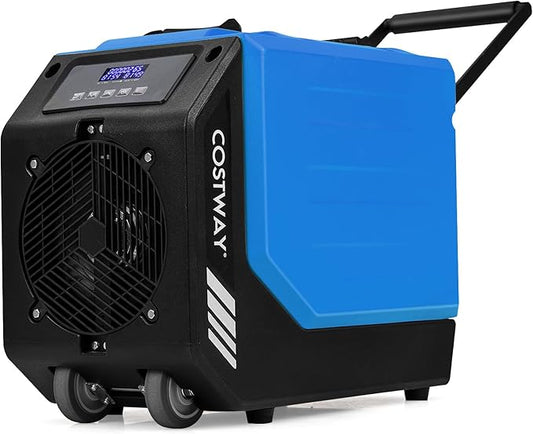 COSTWAY 190 PPD Commercial Dehumidifier with Pump