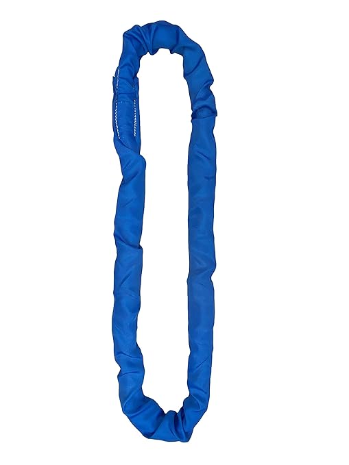 Power Lift PL7x3' Blue Polyester Round Sling (21,200 lbs. Vertical Capacity) | Various Sizes in Listing | Kennedy Wire Rope & Sling Company | Proudly Manufactured in The USA
