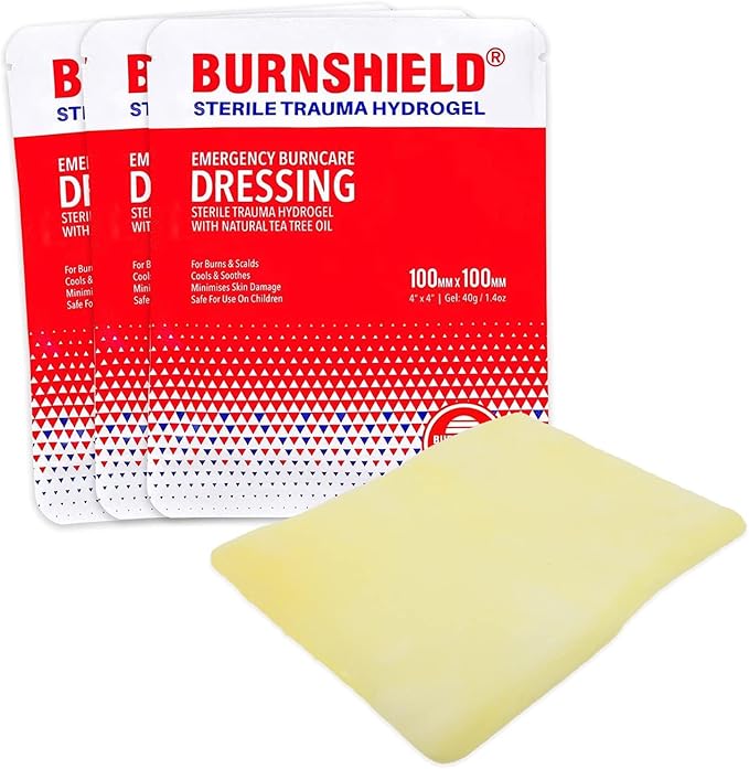 Burnshield 4" X 4" Burn Dressing, Sterile - 3 Count