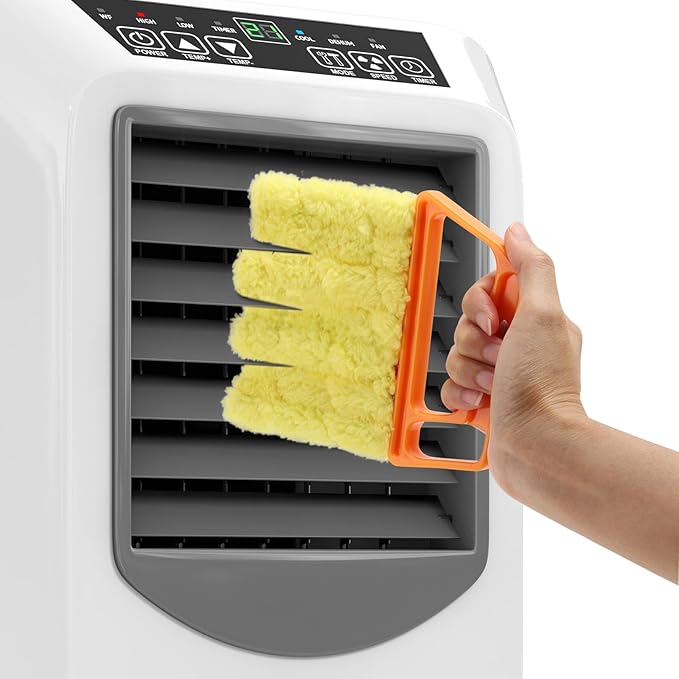10Pcs Window Blind Cleaner Duster Set, Washable Dusting Cleaner Air Vent Cleaning Tool