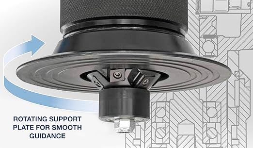 CS Unitec | EKF 300.3 | Portable Hand-Held Beveling and Chamfering Machine for Metal. 30 Degree Weld Seams and Chamfer from 0-1/4", 13.5 Amp, 110V - Made in Germany