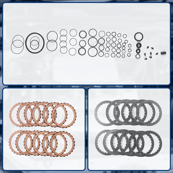 8HP45 B218820A Auto Transmission Master Overhaul Rebuild Kit Fits for 2009-2011 528i 3.0L, Fits for 2011-2012 X3 3.0L, Replace OE 8HP45 B218820A