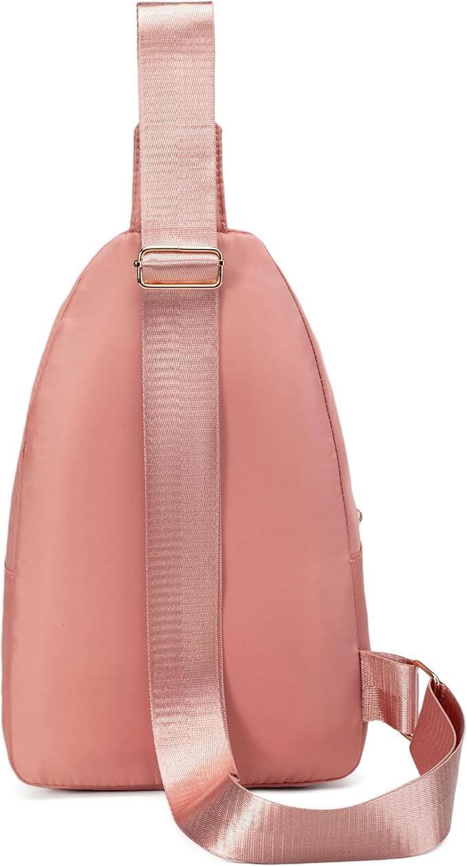 Crossbody Sling Backpack Sling Bag for Women, Small Chest Bag Daypack Fanny Packs Cross Body Bag for Outdoors Hiking Traveling